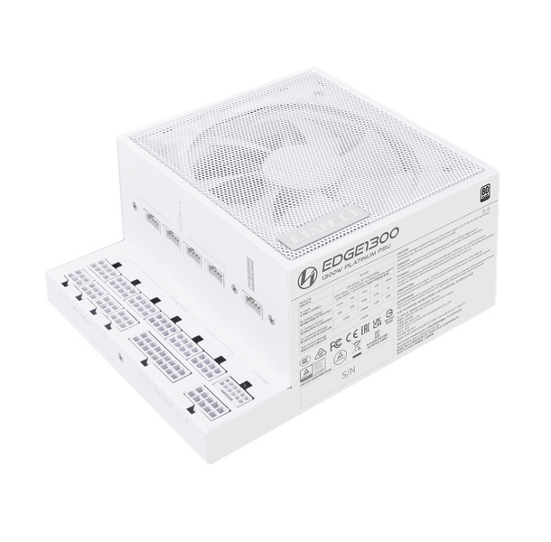 Zdjęcie produktu: Lian Li Edge EG1300 White Platinum 1300W PCIe 5.1 ATX 3.1