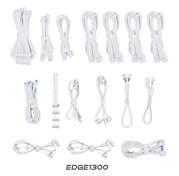 Zdjęcie produktu: Lian Li Edge EG1300 White Platinum 1300W PCIe 5.1 ATX 3.1