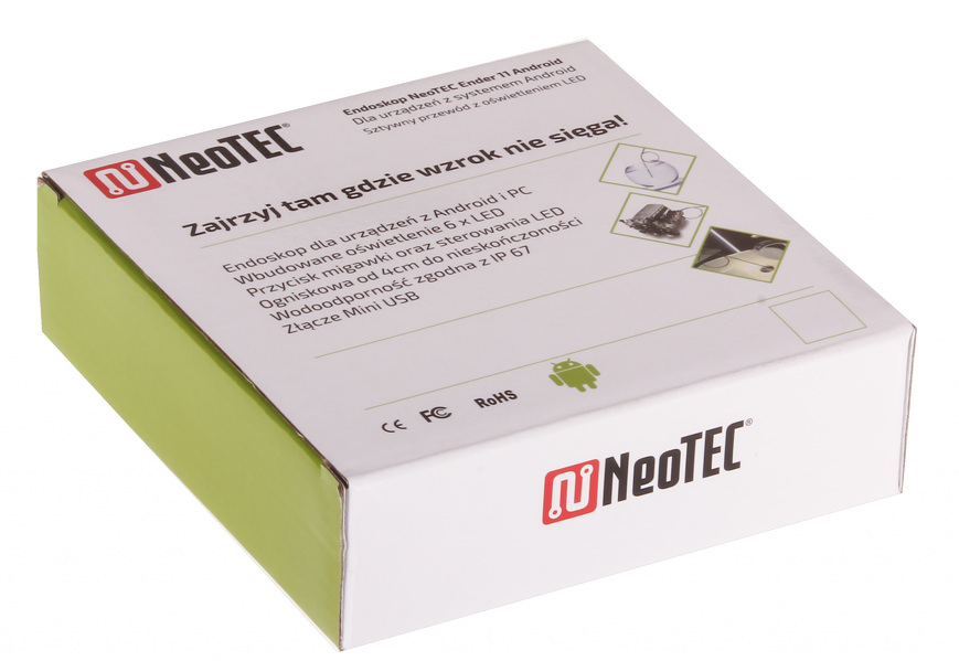 Zdjęcie produktu: NeoTEC Kamera inspekcyjna Ender 11 HD USB-C / Micro USB sztywny przewód 5 metrów