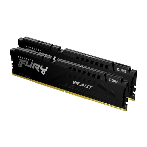Zdjęcie produktu: Pamięć Kingston FURY Beast Black 32GB (2x16GB) DDR5 6000 CL36 EXPO KF560C36BBEK2-32 Zdjęcie produktu: Pamięć Kingston FURY Beast Black 32GB (2x16GB) DDR5 6000 CL36 EXPO KF560C36BBEK2-32