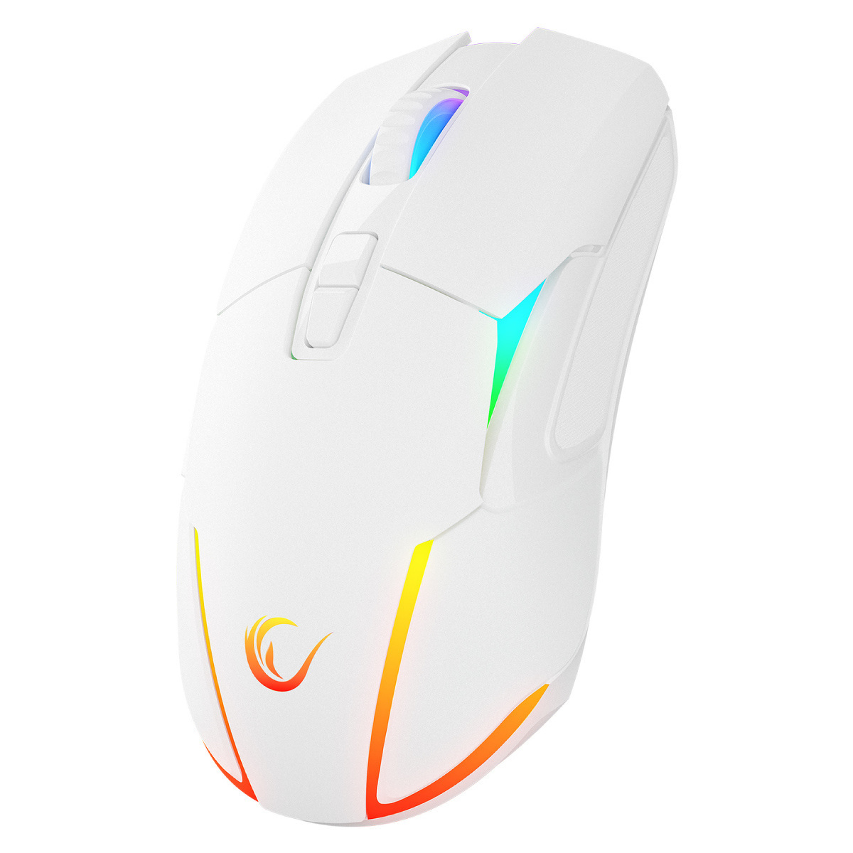 Mysz bezprzewodowa Rampage NOVA M4 gamingowa RGB USB Sensor optyczny biała Mysz bezprzewodowa Rampage NOVA M4 gamingowa RGB USB Sensor optyczny biała