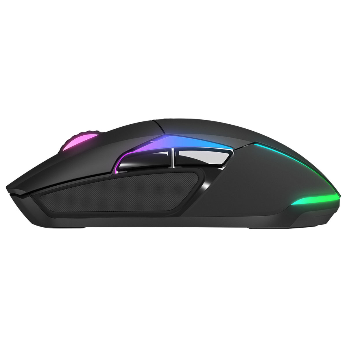 Mysz bezprzewodowa Rampage NOVA M4 gamingowa RGB USB Sensor optyczny czarna
