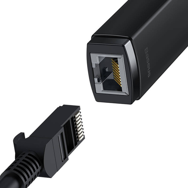 Zdjęcie produktu: Adapter USB 3.0 to Ethernet 10/100/1000 Baseus Lite Series (WKQX000101)