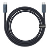 Miniatura zdjęcia: Kabel przewód Baseus CB000068 USB-C 4.0 - USB-C 240W PD 8K 60Hz 1m - czarny Miniatura zdjęcia: Kabel przewód Baseus CB000068 USB-C 4.0 - USB-C 240W PD 8K 60Hz 1m - czarny