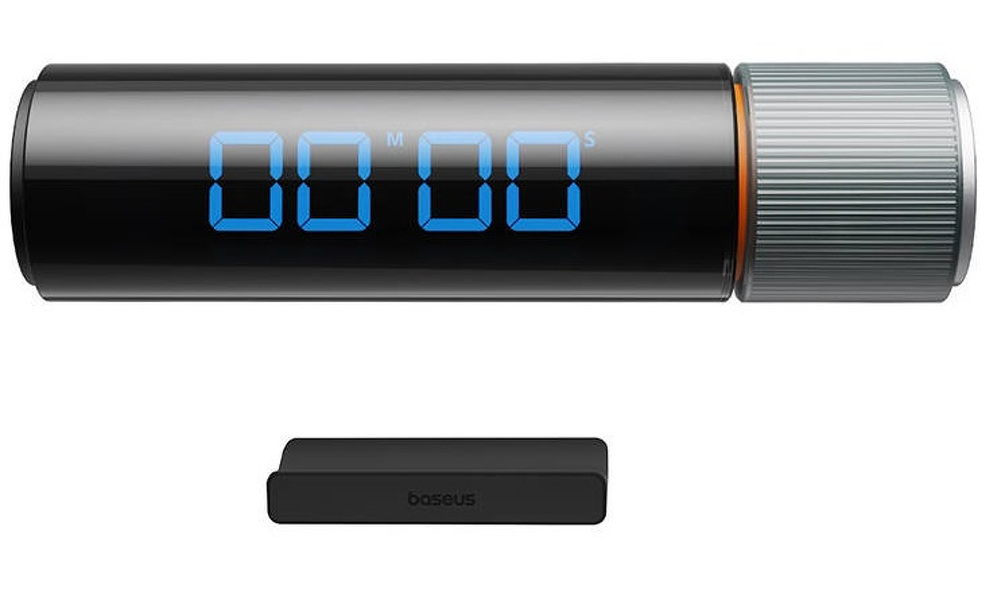 Zdjęcie produktu: Minutnik cyfrowy Baseus Heyo Series magnetyczny z funkcją stopera - czarny