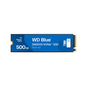 Miniatura produktu: Dysk WD Blue SN5000 SSD 500GB M.2 PCIe NVMe Gen4 WDS500G4B0E