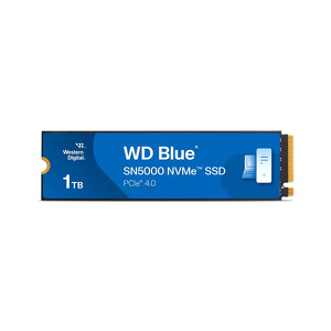 Miniatura produktu: Dysk WD Blue SN5000 SSD 1TB M.2 PCIe NVMe Gen4 WDS100T4B0E Miniatura produktu: Dysk WD Blue SN5000 SSD 1TB M.2 PCIe NVMe Gen4 WDS100T4B0E