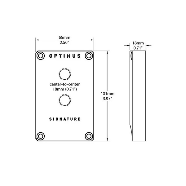 Zdjęcie produktu: Optimus SIGNATURE V3 CPU BLOCK - AMD Matte Black Ceramic