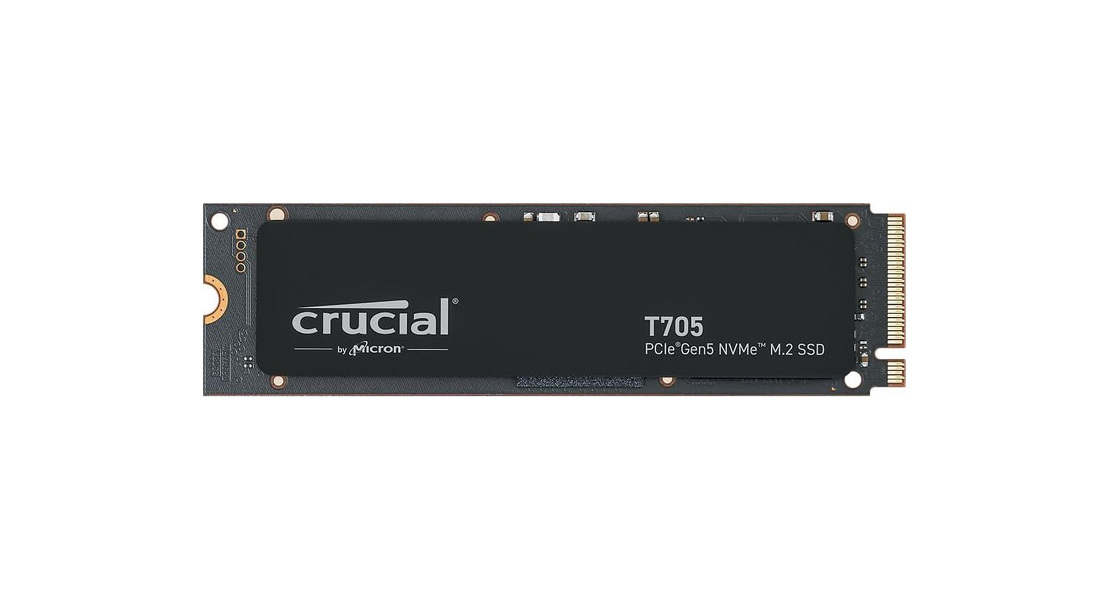 Zdjęcie produktu: Dysk Crucial SSD T705 2TB M.2 PCIe NVMe Gen5 CT2000T705SSD5