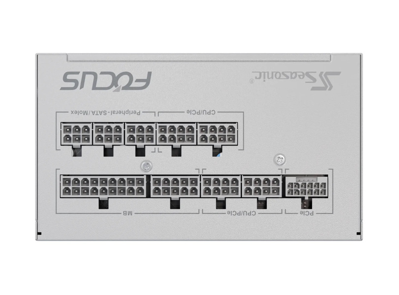 Zdjęcie produktu: Seasonic FOCUS GX-750 v4 ATX 3.1 PCIe 5.1 White Gold 750W