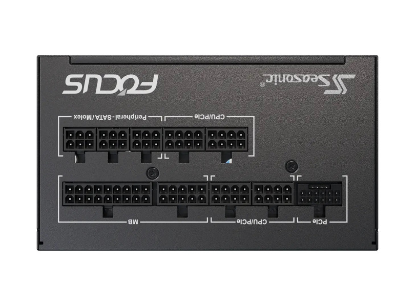 Zdjęcie produktu: Seasonic FOCUS GX-750 v4 ATX 3.1 PCIe 5.1 Black Gold 750W