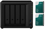 Miniatura zdjęcia: Serwer plików Synology DS423+ 4-bay, 2 x Dysk Synology HAT3310-8T 8TB 256MB 5400 obr./min Bundle