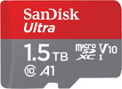 Karta SanDisk Ultra Android microSDXC UHS-I 1,5 TB 150MB/s A1 Class 10 + Adapter SD (SDSQUAC-1T50-GN6MA)