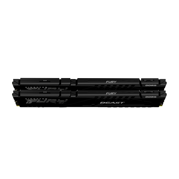 Zdjęcie produktu: Pamięć Kingston FURY Beast Black 64GB (2x32GB) DDR5 6000 CL30 XMP KF560C30BBK2-64 Zdjęcie produktu: Pamięć Kingston FURY Beast Black 64GB (2x32GB) DDR5 6000 CL30 XMP KF560C30BBK2-64