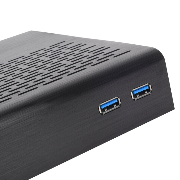 Zdjęcie produktu: Obudowa do komputera SilverStone Petit PT13 Thin-Mini-ITX Czarna