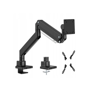 Miniatura produktu: Uchwyt biurkowy do monitora LCD Maclean na jeden monitor, podwójne ramię, sprężyna gazowa, 17"-57", 27 kg, MC-968 Miniatura produktu: Uchwyt biurkowy do monitora LCD Maclean na jeden monitor, podwójne ramię, sprężyna gazowa, 17"-57", 27 kg, MC-968