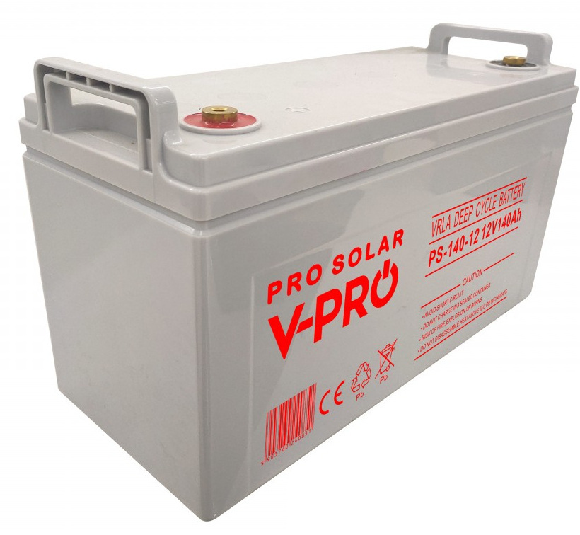 Volt Akumulator Deep Cycle VPRO Solar 12V 140Ah
