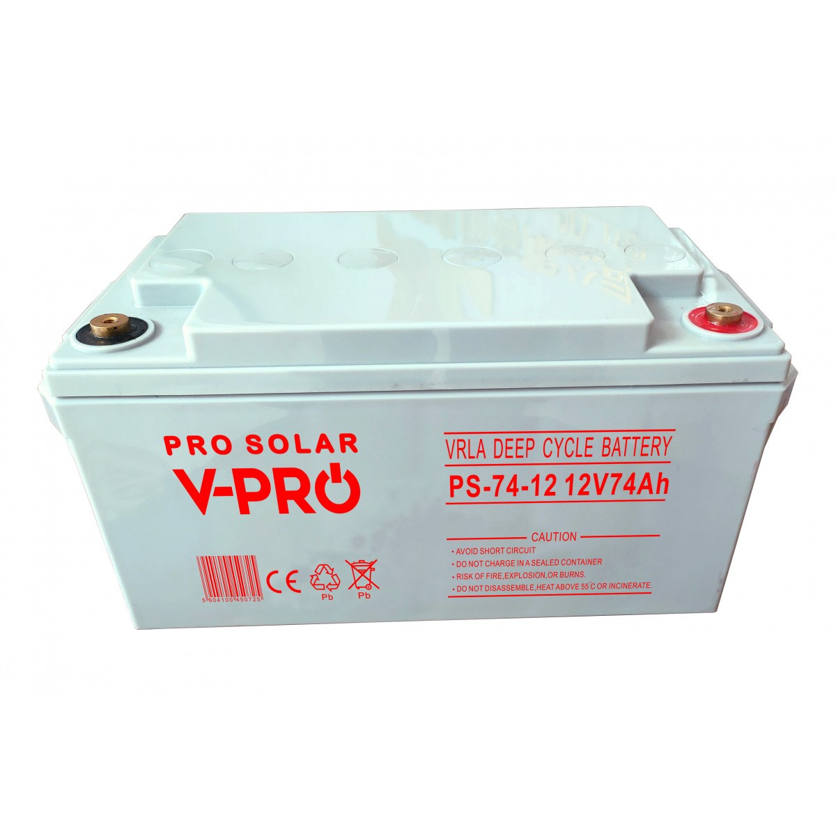 Volt Akumulator Deep Cycle VPRO Solar  12V 74Ah (6AKXDEEP07)