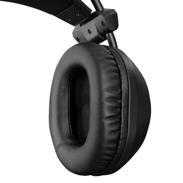 Zdjęcie produktu: Słuchawki Rampage RM-K19 gamingowe z mikrofonem, nauszne, RGB, USB, czarne