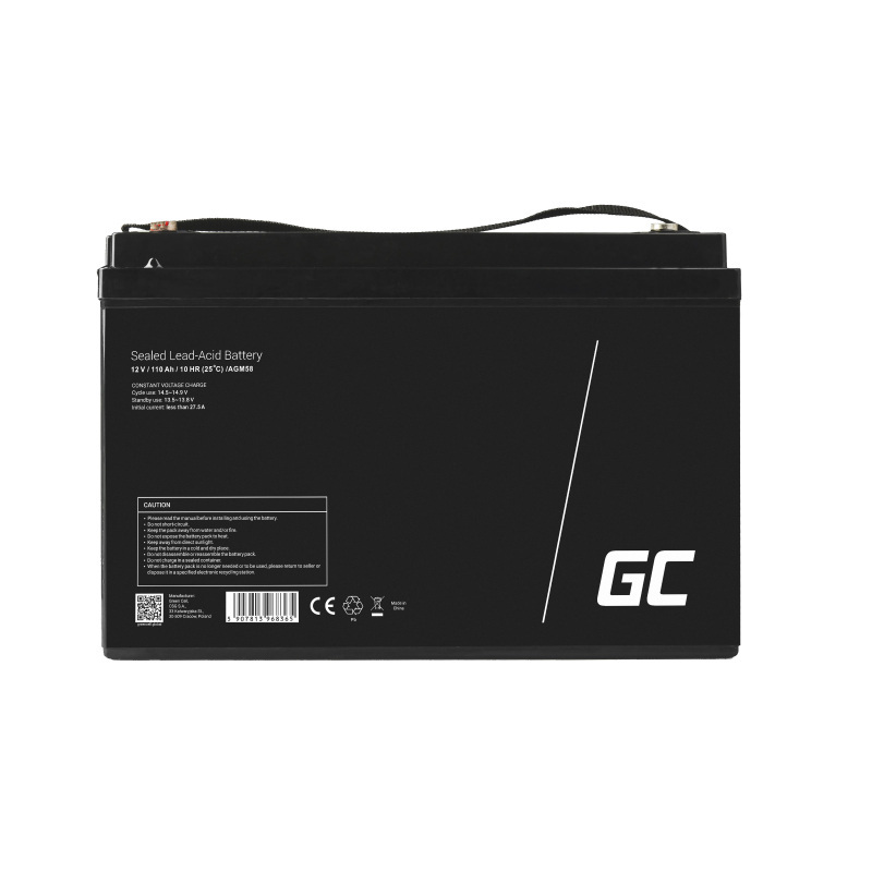 Green Cell AGM VRLA 12V 110Ah bezobsługowy akumulator