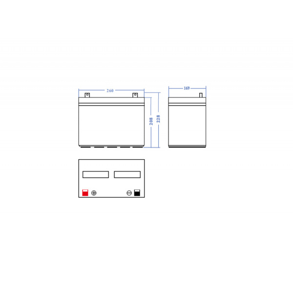Zdjęcie produktu: Green Cell AGM VRLA 12V 75Ah bezobsługowy akumulator