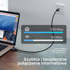 Miniatura zdjęcia: Kabel Ethernet Unitek USB-C - RJ-45 LAN, 1m