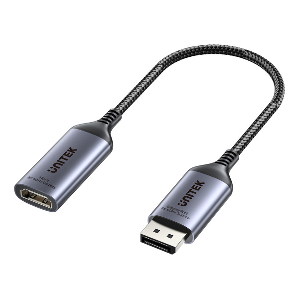 Zdjęcie produktu: Adapter z DisplayPort 1.4 na HDMI 2.1, 8K60Hz Unitek