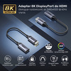 Miniatura zdjęcia: Adapter z DisplayPort 1.4 na HDMI 2.1, 8K60Hz Unitek