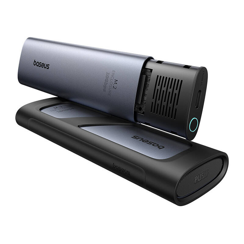 Obudowa zewnętrzna na dysk SSD M.2 (NVMe) Baseus FlyJoy - szara