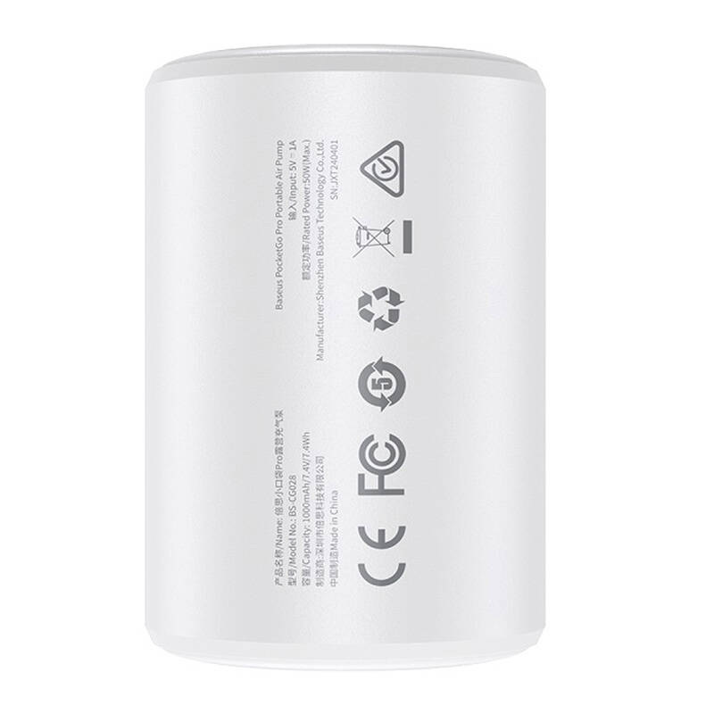 Pompka Baseus PocketGo Pro turystyczna z latarką LED