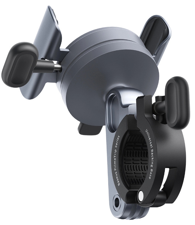 Uchwyt Baseus PrimeTrip magnetyczny na telefon na rower / hulajnogę / skuter - czarny