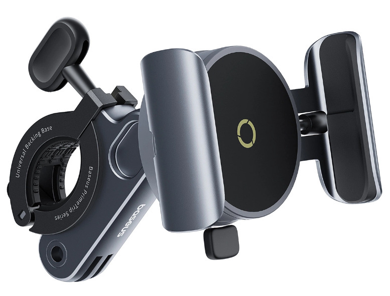Uchwyt Baseus PrimeTrip magnetyczny na telefon na rower / hulajnogę / skuter - czarny