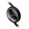 Miniatura zdjęcia: Kabel przewód Baseus Free2Pull zwijany USB-C do Lightning 20W 1m - czarny