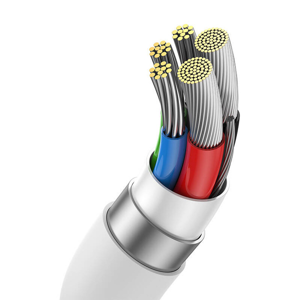 Zdjęcie produktu: Kabel przewód Baseus CB000066 USB4 - USB-C 240W PD 8K 60Hz 1m - biały