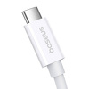 Miniatura zdjęcia: Kabel przewód Baseus CB000066 USB4 - USB-C 240W PD 8K 60Hz 1m - biały