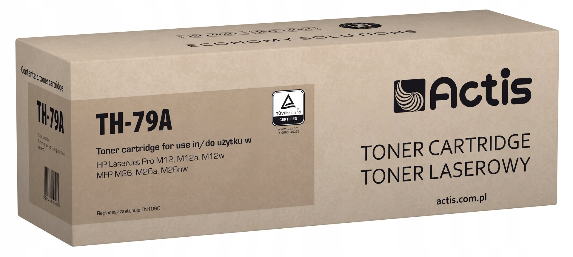 Actis TH-79A Toner (zamiennik HP 79A CF279A; Standard; 1000 stron; czarny) Actis TH-79A Toner (zamiennik HP 79A CF279A; Standard; 1000 stron; czarny)