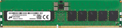 Miniatura zdjęcia: Pamięć RAM 1x 32GB Micron ECC REGISTERED DDR5 2Rx8 5600MHz PC5-44800 RDIMM | MTC20F2085S1RC56BG1
