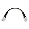 Miniatura zdjęcia: Ubiquiti UniFi Patch Cable patchcord LAN 0.3m Cat6 Czarny U-Cable-Patch-0.3m-RJ45-BK