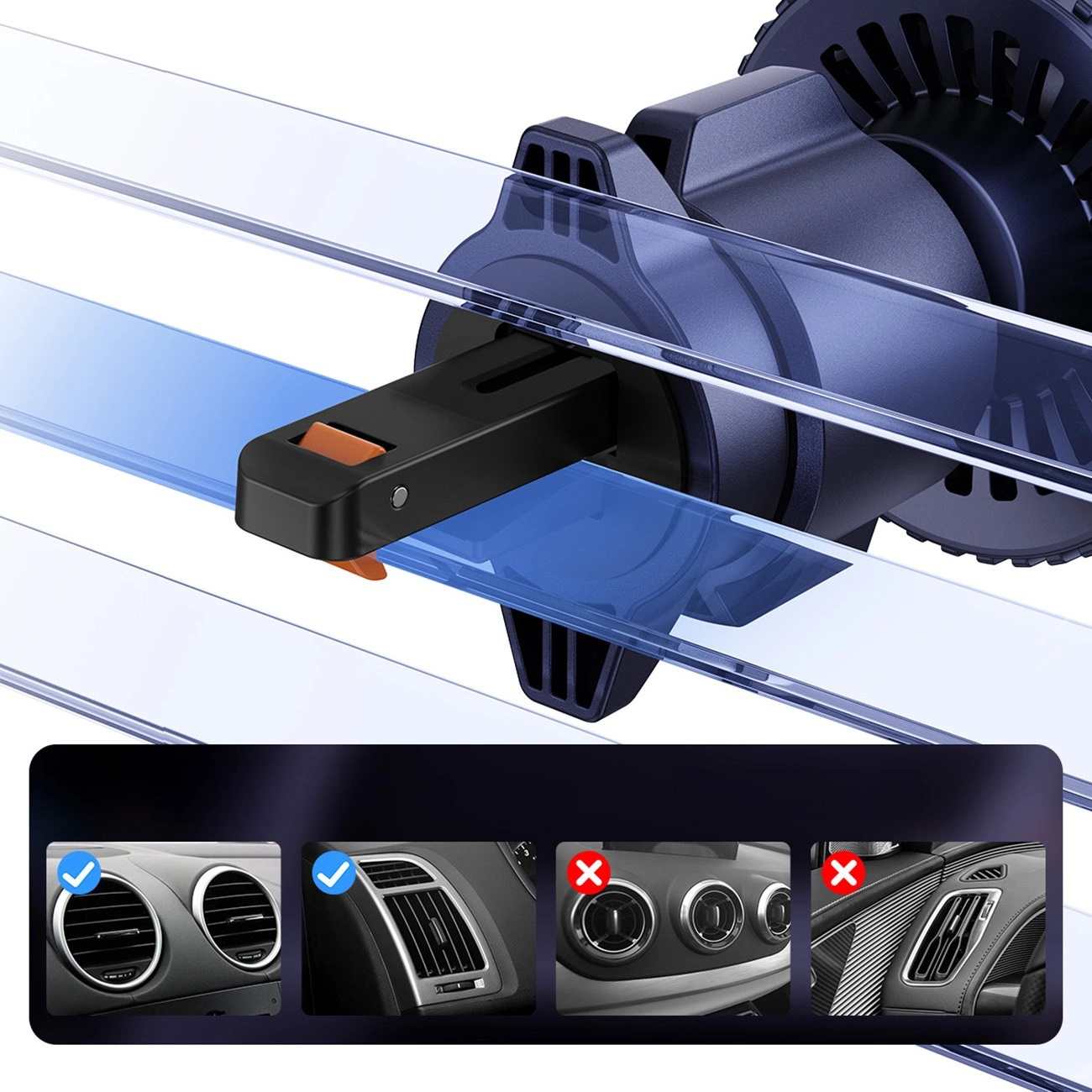 Samochodowy uchwyt magnetyczny na iPhone Baseus MagPro 15W Samochodowy uchwyt magnetyczny na iPhone Baseus MagPro 15W