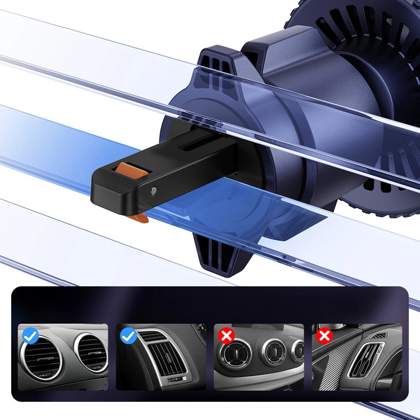 Zdjęcie produktu: Samochodowy uchwyt magnetyczny na iPhone Baseus MagPro 15W Zdjęcie produktu: Samochodowy uchwyt magnetyczny na iPhone Baseus MagPro 15W