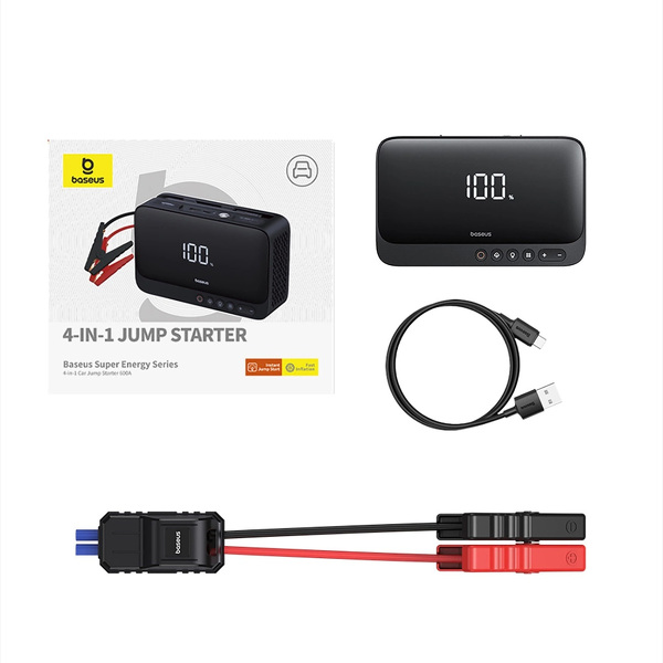 Zdjęcie produktu: Powerbank/Rozrusznik Baseus Super Energy BS-CH013 4w1 600A