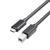 Miniatura zdjęcia: Kabel do drukarki USB C na USB B 2.0 czarny Unitek - 3m (C14140ABK03-3M) Miniatura zdjęcia: Kabel do drukarki USB C na USB B 2.0 czarny Unitek - 3m (C14140ABK03-3M)