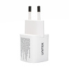 Miniatura zdjęcia: Ładowarka sieciowa, x USB-A 1x USB-C QC PC 3.0 33W Unitek - biała (P1125AWH01-EU)