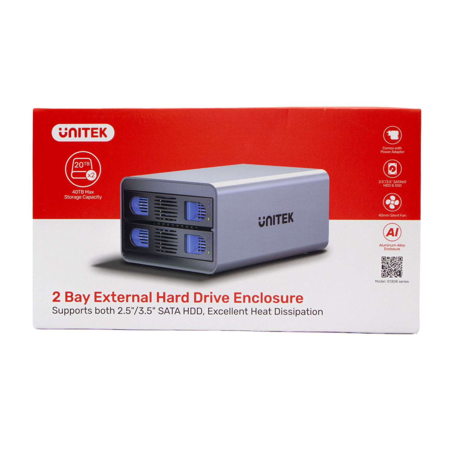 Obudowa RAID do dysku SATA 2.5/3.5