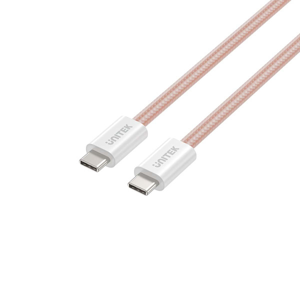 Zdjęcie produktu: Kabel w oplocie zwijany magnetycznie USB C PD 100W 1m - różowy (C14141APK01-1M) Zdjęcie produktu: Kabel w oplocie zwijany magnetycznie USB C PD 100W 1m - różowy (C14141APK01-1M)