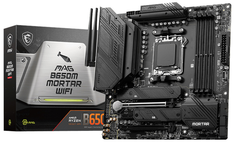 Zdjęcie produktu: Płyta główna MSI MAG B650M MORTAR WIFI DDR5 AM5