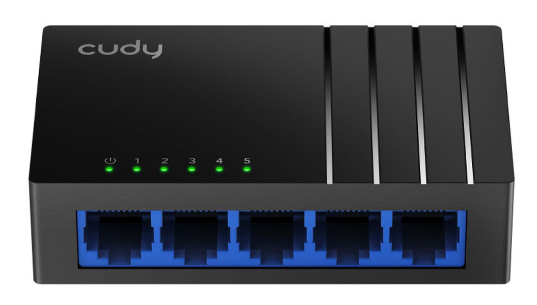 Zdjęcie produktu: Przełącznik sieciowy switch CUDY GS105D | 5-portowy, Gigabit, Metalowa obudowa Zdjęcie produktu: Przełącznik sieciowy switch CUDY GS105D | 5-portowy, Gigabit, Metalowa obudowa