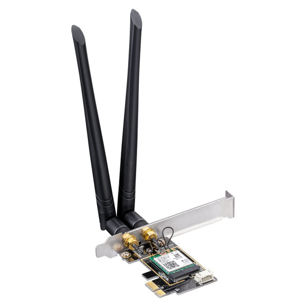 Zdjęcie produktu: Karta sieciowa adapter CUDY WE3000 | Wi-Fi 6, 2,4GHz/5GHz, PCI Express Zdjęcie produktu: Karta sieciowa adapter CUDY WE3000 | Wi-Fi 6, 2,4GHz/5GHz, PCI Express