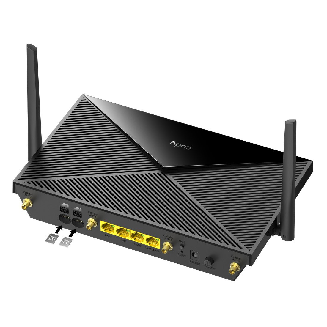 Router na karte SIM CUDY P5_EU | Wi-Fi 6, 5G, MESH, Gigabit