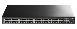 Miniatura zdjęcia: Przełącznik sieciowy switch CUDY GS5048S4 | 48-portowy, Gigabit, zarządzalny